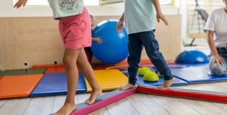 Gimnastyka dla dzieci w Żłobku Krasnoludki w Krakowie