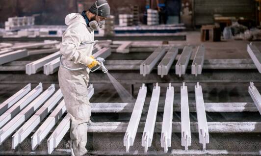 Jakie elementy konstrukcyjne można zabezpieczyć poprzez malowanie proszkowe?