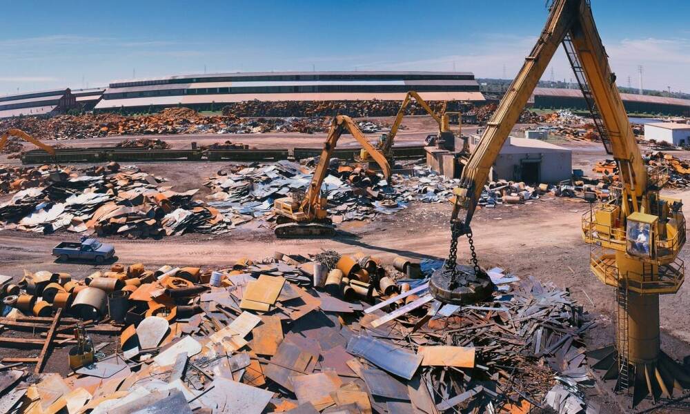 Jak efektywnie zarządzać odpadami metalowymi z użyciem kontenera?