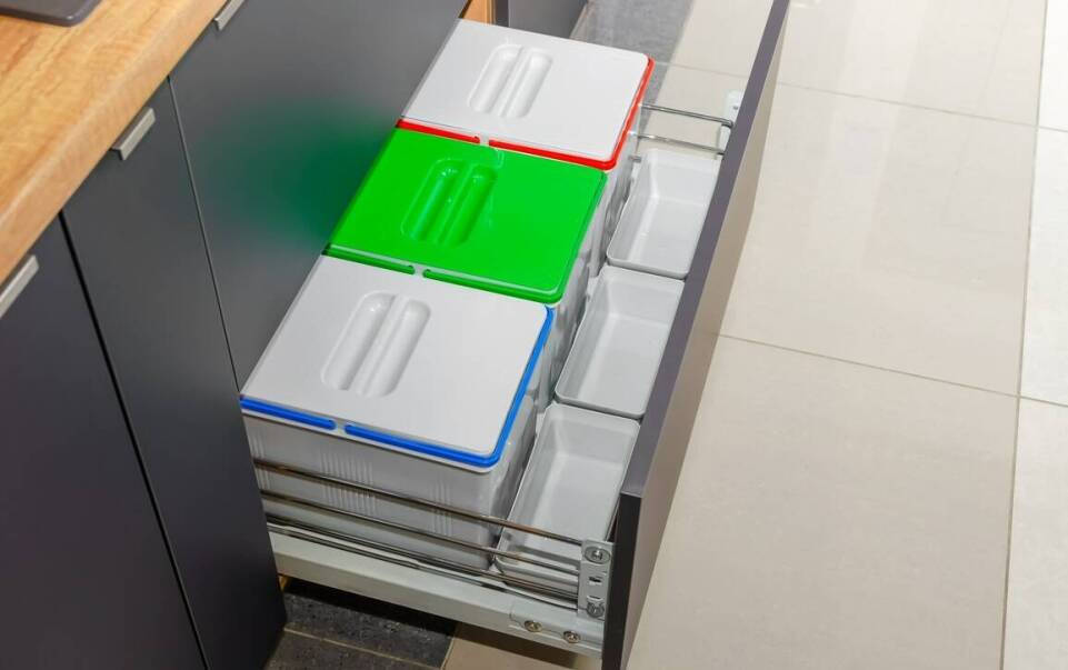 Kosze narożne jako element ekologicznych rozwiązań w gospodarstwie domowym