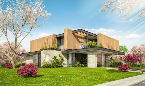 Jak duże przeszklenia wpływają na estetykę domów stodołowych z garażem?