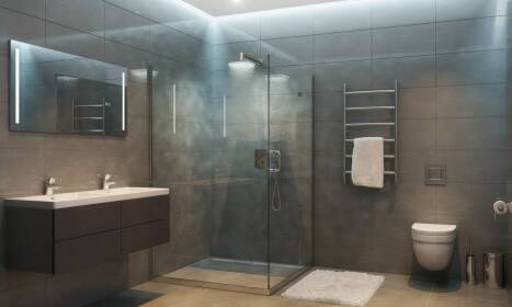 Nowoczesne wykończenia powierzchni grzejników łazienkowych drabinkowych