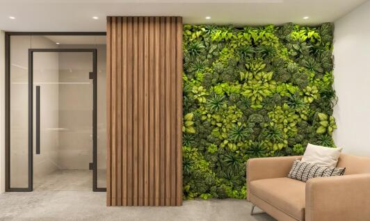 Jakie rośliny najlepiej sprawdzają się w ogrodach wertykalnych na terenie biurowców?