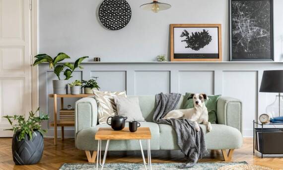 Koc dzianinowy szary - jak dopasować go do różnych stylów wnętrzarskich?