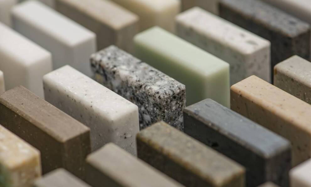 Proces instalacji nawierzchni z żywicy i kamyczków na tarasie