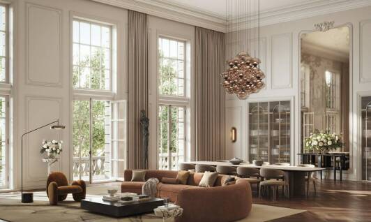 Czym charakteryzuje się aranżacja wnętrz w stylu glamour w Częstochowie?