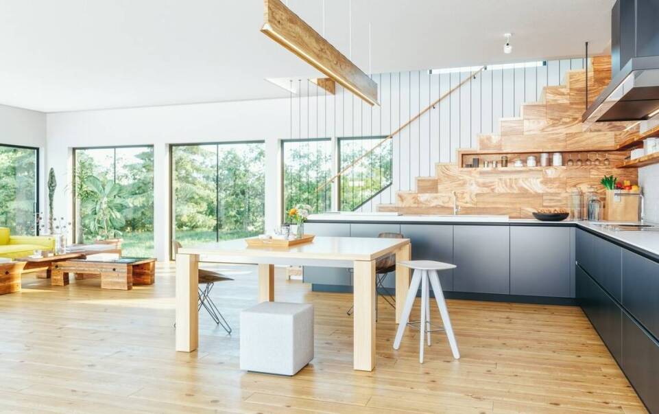 Wpływ lokalizacji na wybór materiałów do zabudowy pod schodami