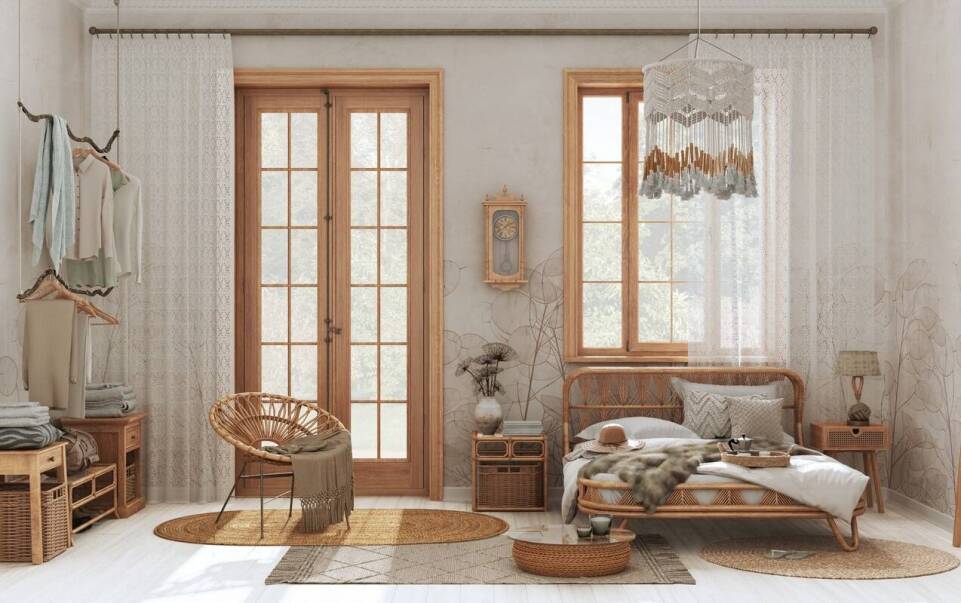 Personalizacja wnętrz za pomocą kratek drewnianych w meblach