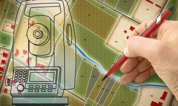 Redakcja map do celów prawnych w geodezji