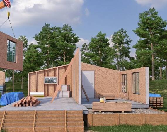 Trendy i prognozy dotyczące domów modułowych drewnianych
