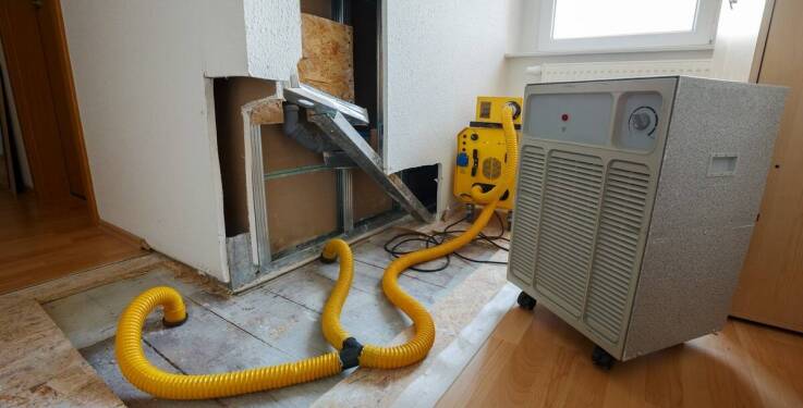 Usuwanie wilgoci w budownictwie szkieletowym