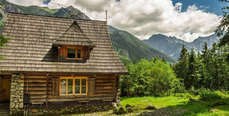 Górskie widoki w Szczyrku - domki z miejscem do grillowania