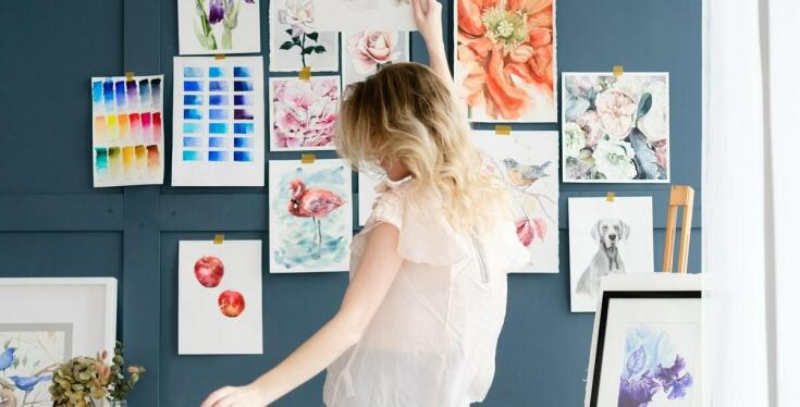 Jakie motywy są najczęściej spotykane w "obrazach znanych malarzy"?