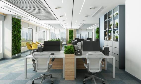 Jak planować powierzchnię biurową, aby wspierać zrównoważony rozwój?