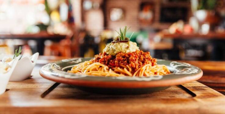 Guacamole jako dodatek do potraw hiszpańskich