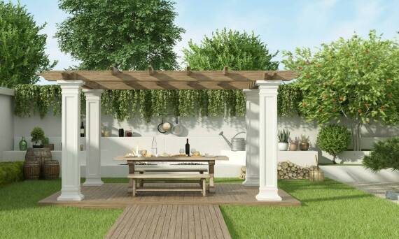 Jakie materiały są najczęściej stosowane przy produkcji pergoli?