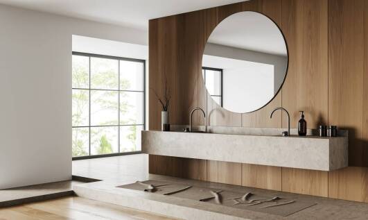 Kreatywne zastosowania luster na wymiar w różnych typach pomieszczeń.