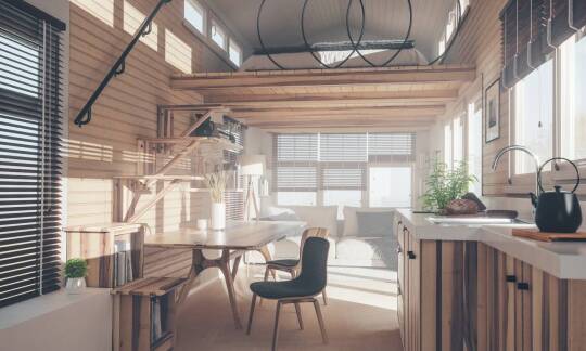 Jakie standardowe wyposażenie oferują nowe całoroczne domki mobilne?