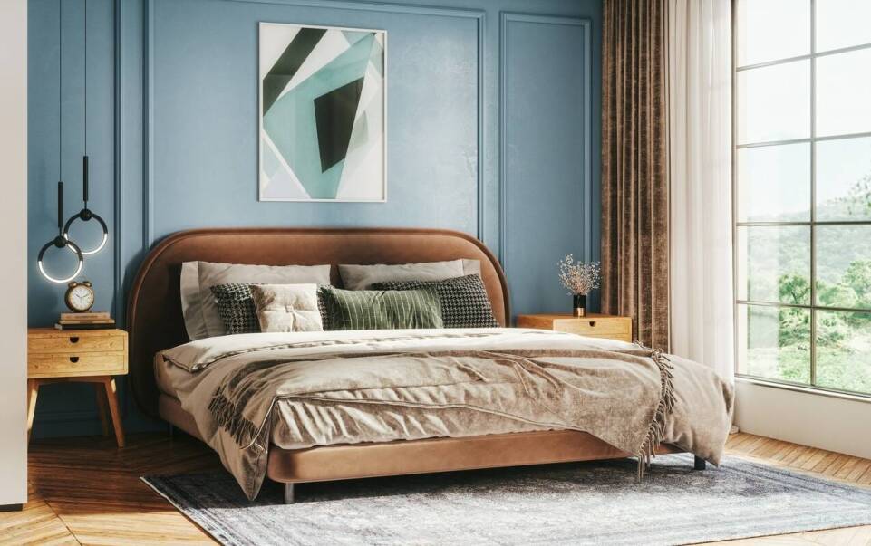 Tapicerowane zagłowie do łóżka – kluczowy element aranżacji wnętrza