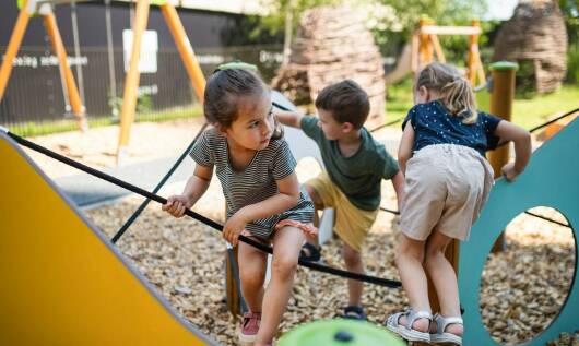 Jak linowy park może stać się centralnym punktem osiedlowego placu zabaw?