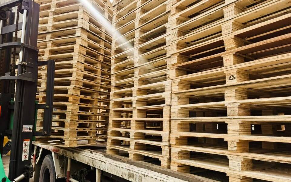 Skup palet jako element zrównoważonego rozwoju