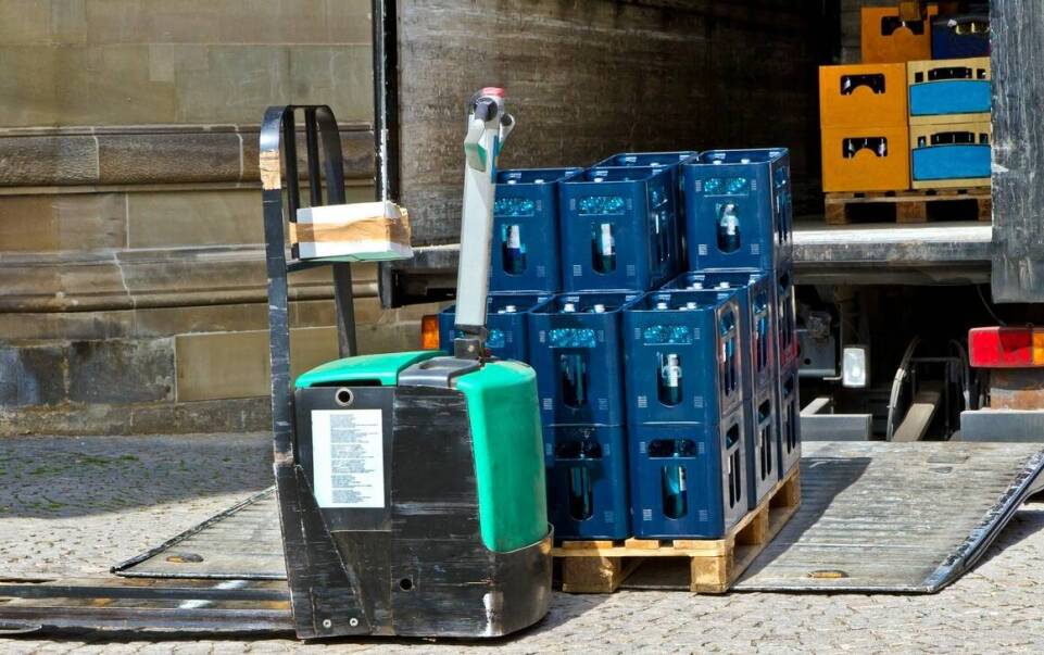 Wpływ transportu palet na miejską logistykę