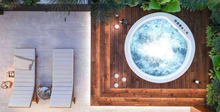 Jak zaprojektować przestrzeń z jacuzzi, aby była estetyczna i funkcjonalna?