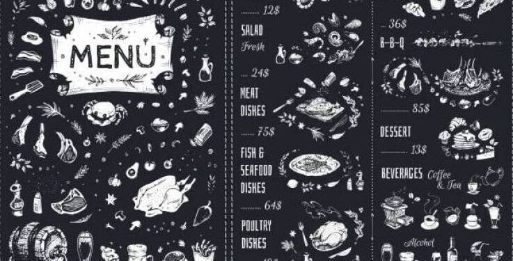 Jak karta dań pokazuje charakter restauracji łączącej rodzinny obiad, lunch i przyjęcia