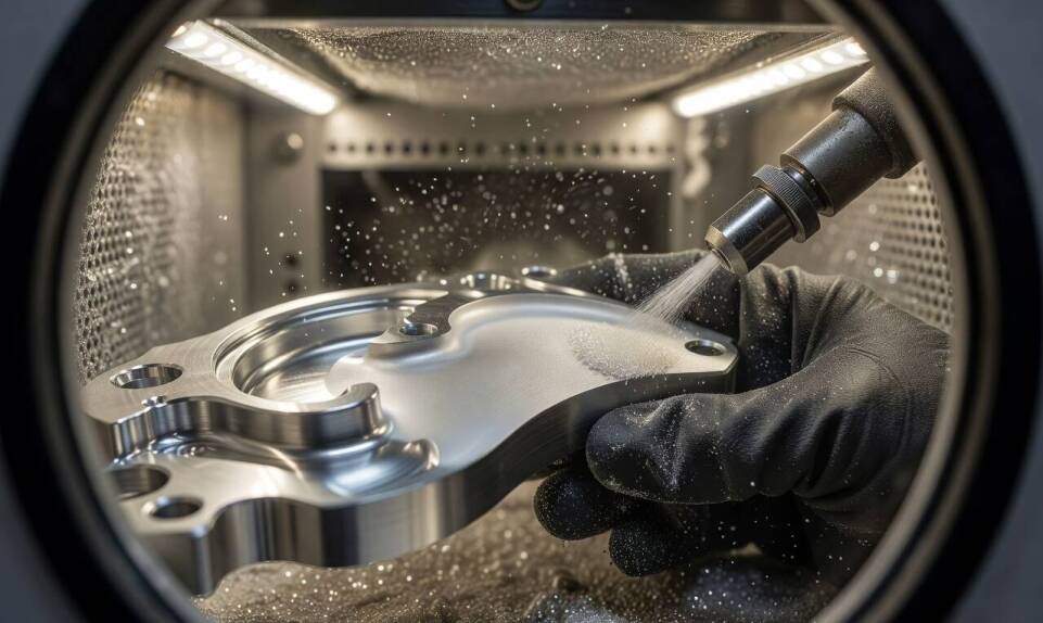Jak szkiełkowanie zmienia wygląd detali ze stali nierdzewnej i aluminium przed dalszą obróbką